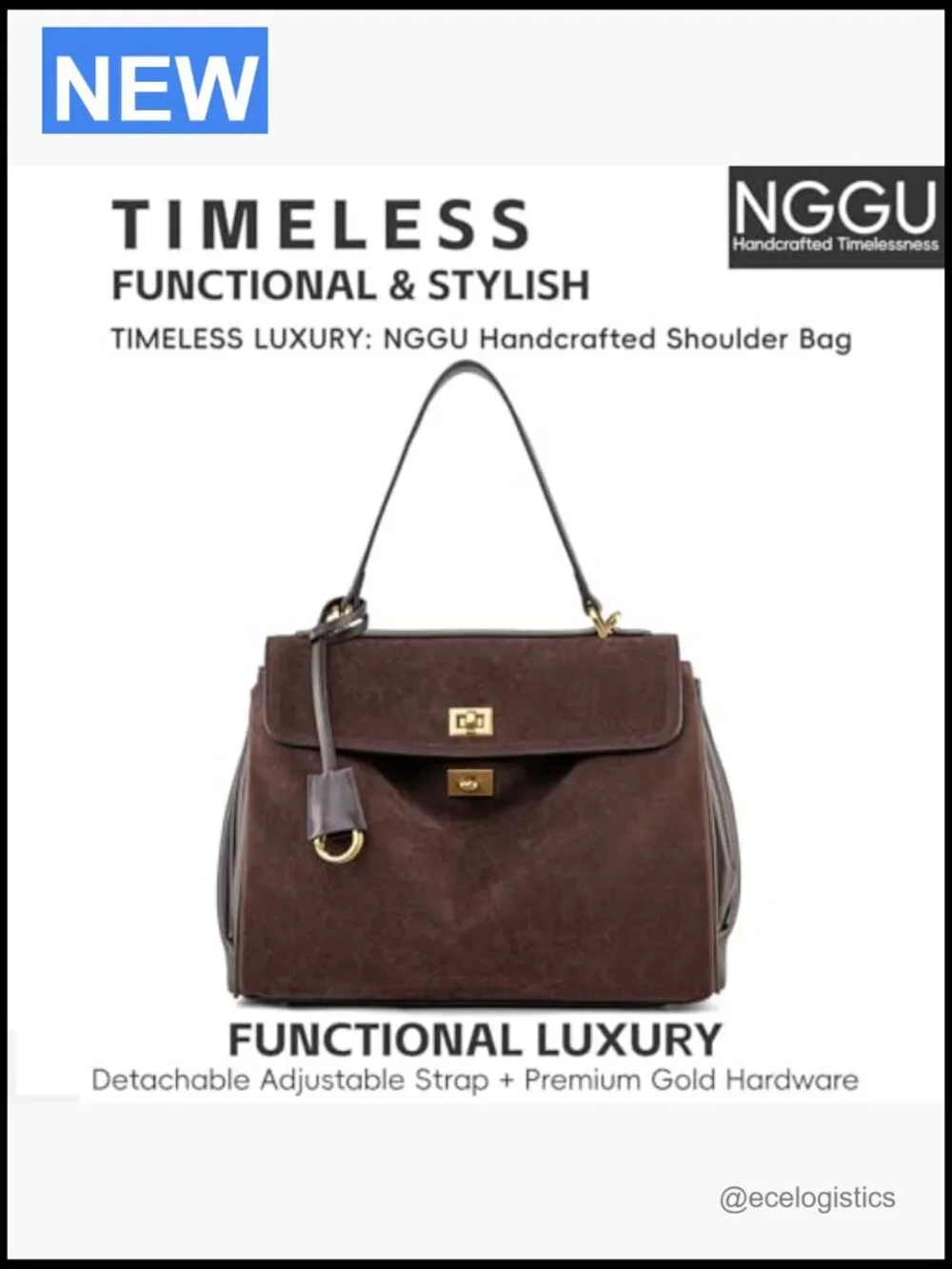 Suede & Leather Tote Bag Satchel Purse for Women Shoulder Crossbody Work